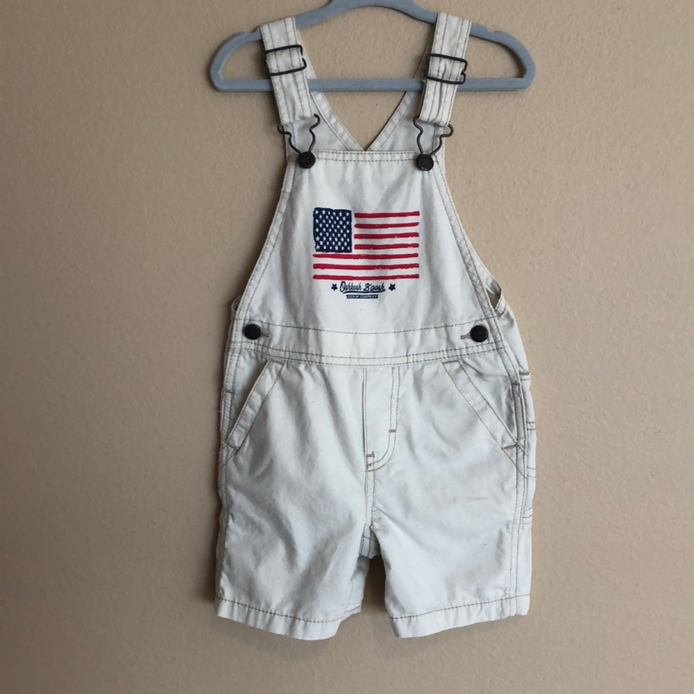 American Flag Overalls